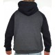BLUZA REGLAN Z ZAMKIEM + KAPTUR